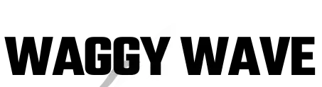 waggywave logo for dark bg